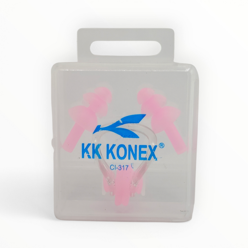 Load image into Gallery viewer, Konex Swimming Ear Plug With Nose Strip
