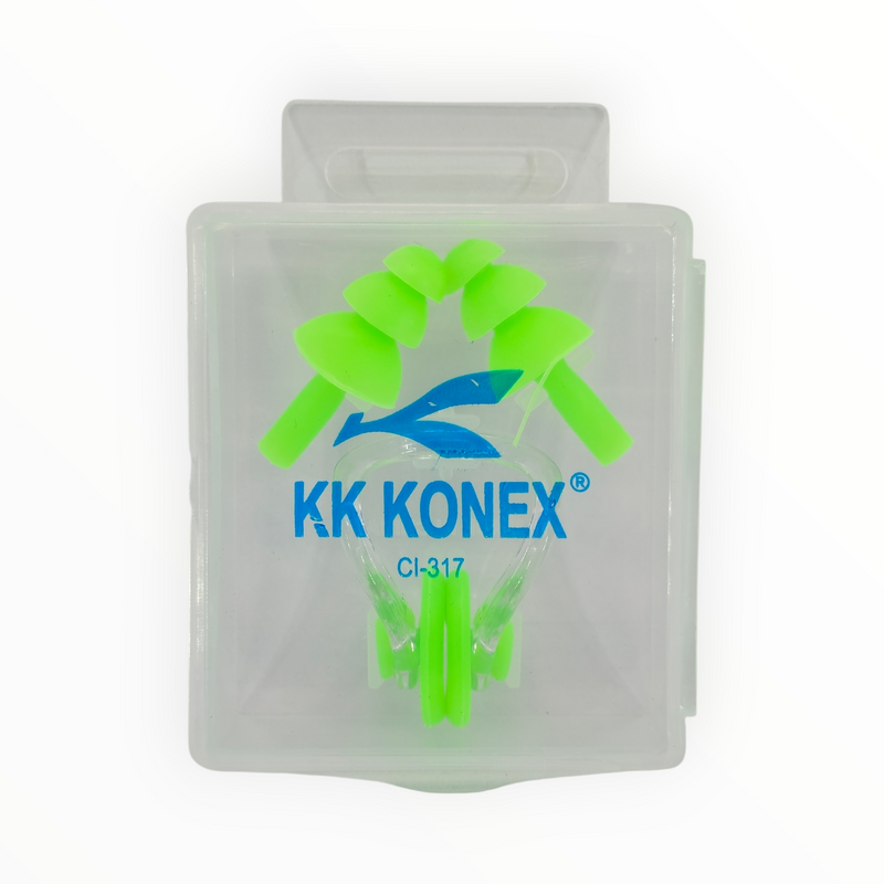 Load image into Gallery viewer, Konex Swimming Ear Plug With Nose Strip