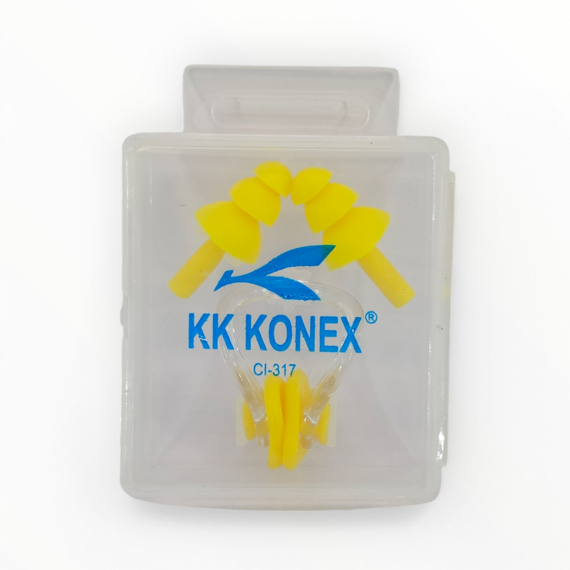 Load image into Gallery viewer, Konex Swimming Ear Plug With Nose Strip