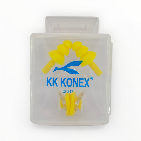 Konex Swimming Ear Plug With Nose Strip