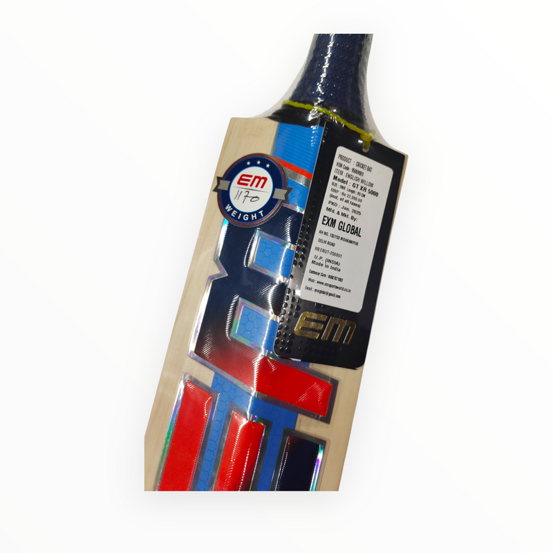 Load image into Gallery viewer, EM GT XR-5000 English Willow Cricket Bat