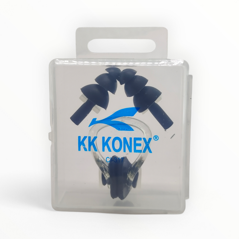 Load image into Gallery viewer, Konex Swimming Ear Plug With Nose Strip