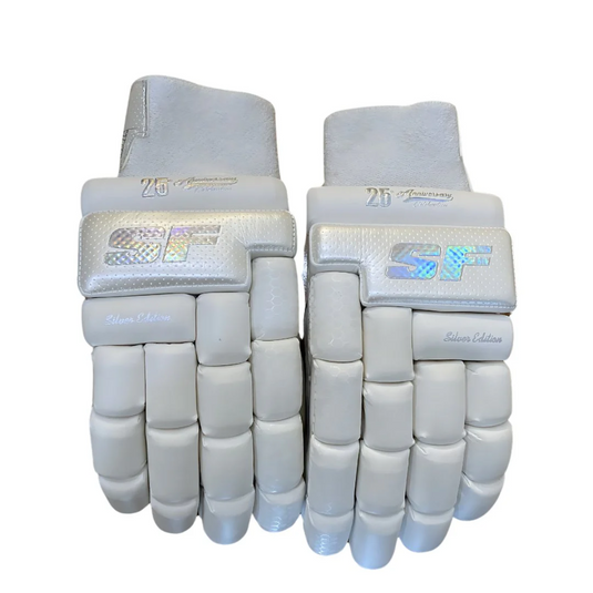 SF Silver Edition Cricket Batting Gloves