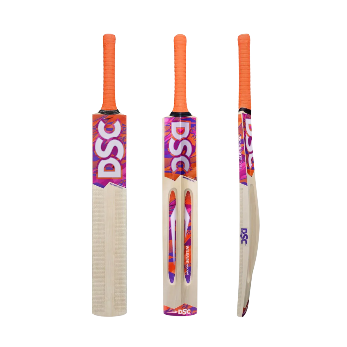 DSC Wildfire Volcano Kashmir Willow Cricket Bat