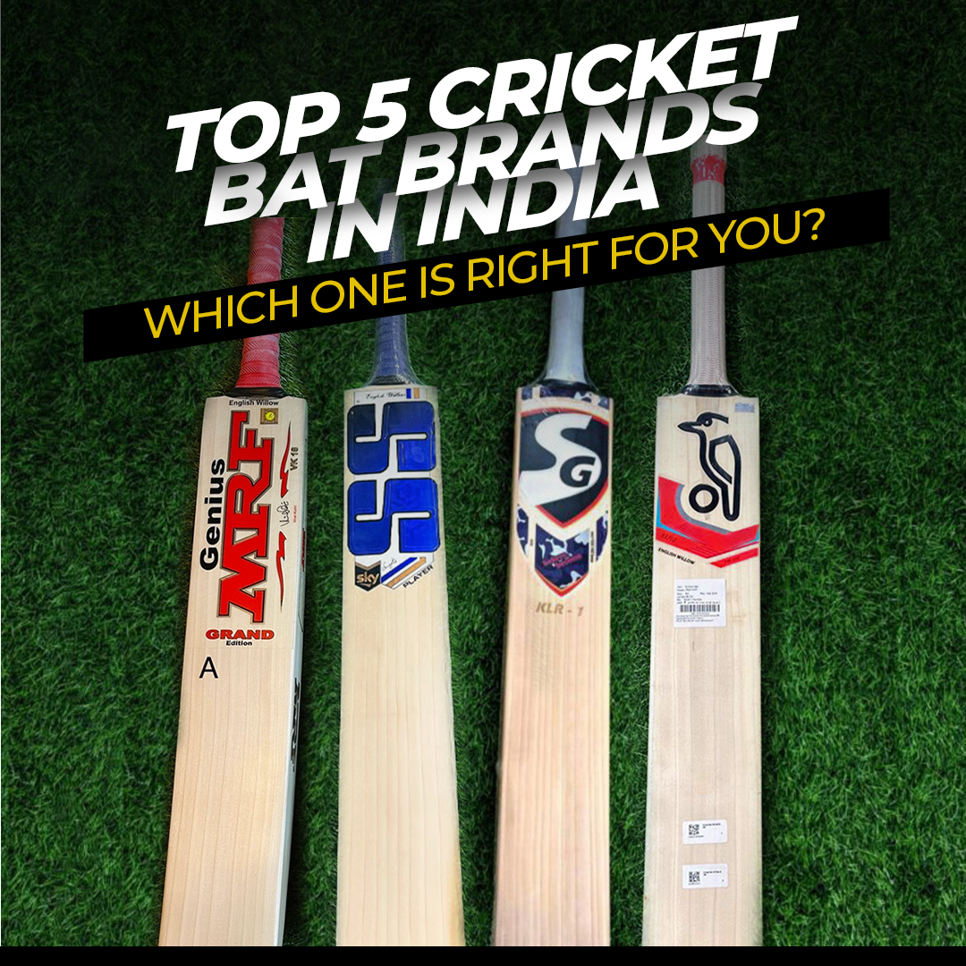 Top 5 Cricket Bat Brands in India Which One Is Right for You?