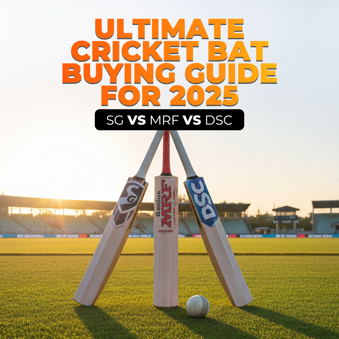 MRF vs SG vs DSC – Ultimate Cricket Bat Buying Guide for 2025