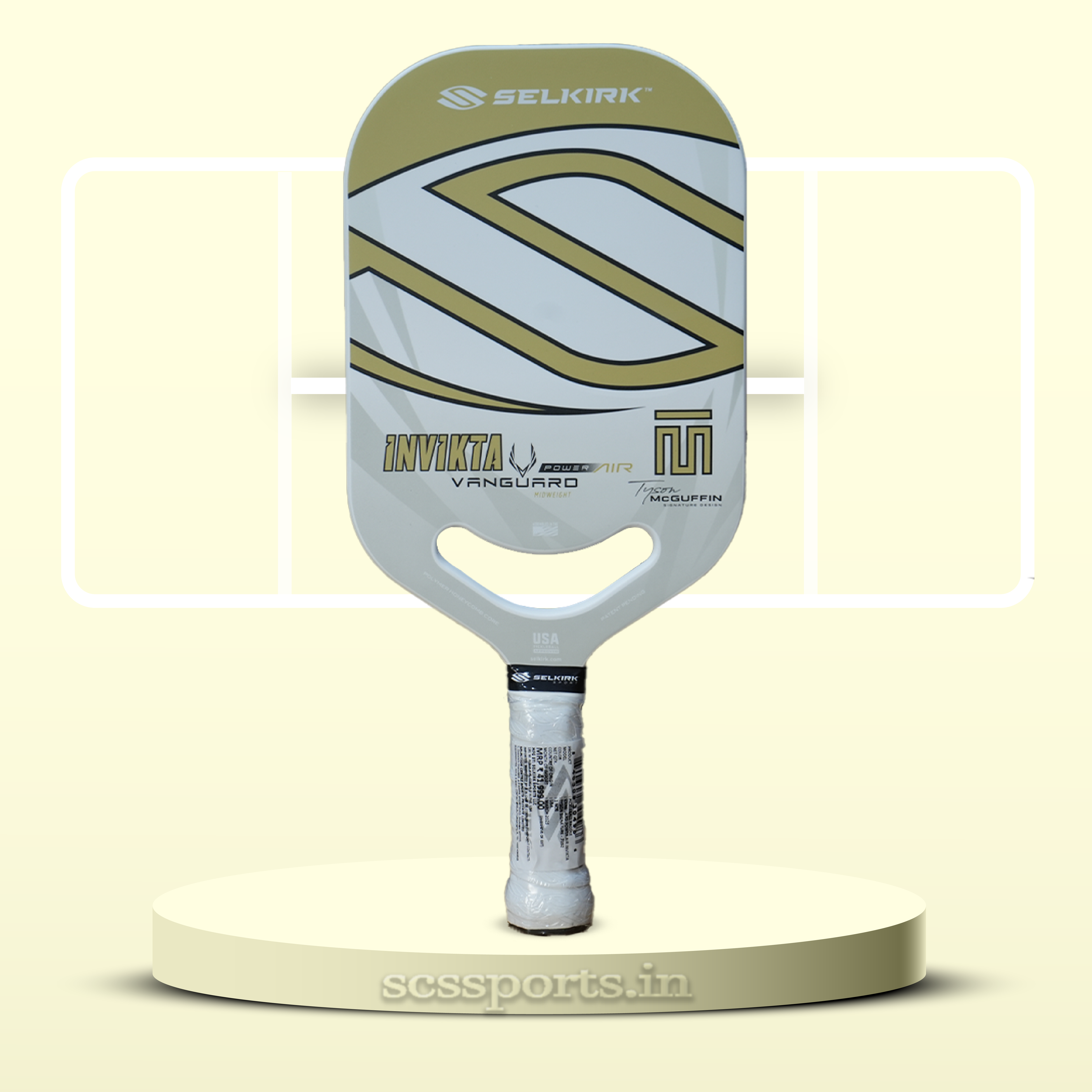 Selkirk Vanguard Power Air-Invikta Pickleball Paddle