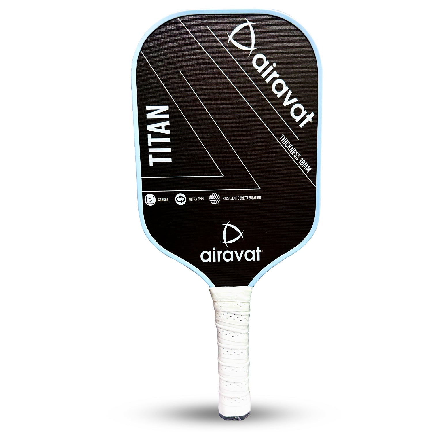 Airavat Titan Pickleball Paddle Set (1 Paddles + 2 Balls + 1 Bag/Assorted Colour) left