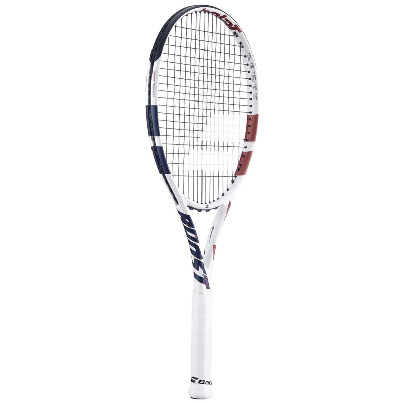 Load image into Gallery viewer, Babolat Drive White Strung NC Tennis Racket
