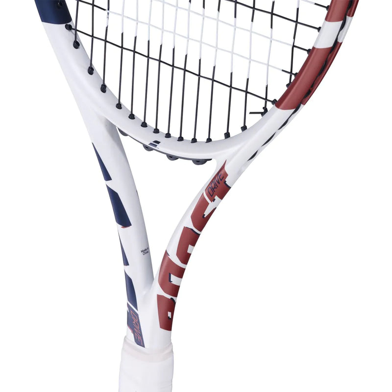 Load image into Gallery viewer, Babolat Drive White Strung NC Tennis Racket
