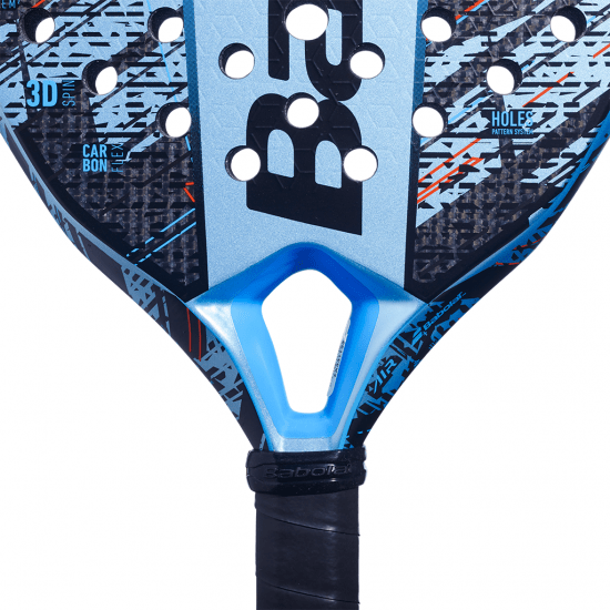 Load image into Gallery viewer, Babolat Air Veron 2024 Padel Racquet close view
