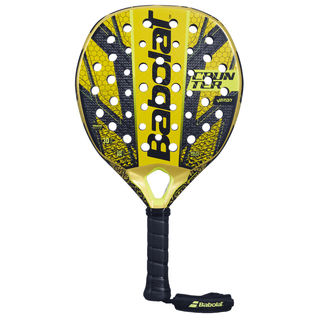 Babolat Counter Veron padel racquet designed for aggressive players with a diamond shape
