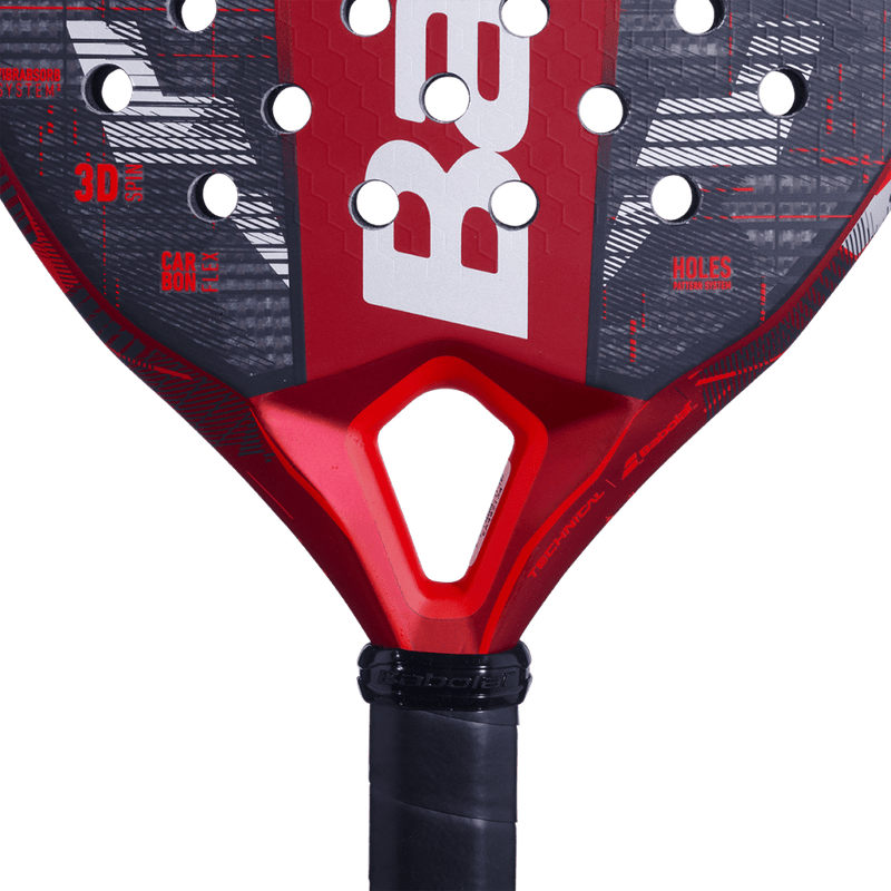 Load image into Gallery viewer, Babolat Technical Veron (Juan Lebron) padel racquet with a large sweet spot for more consistent hits

