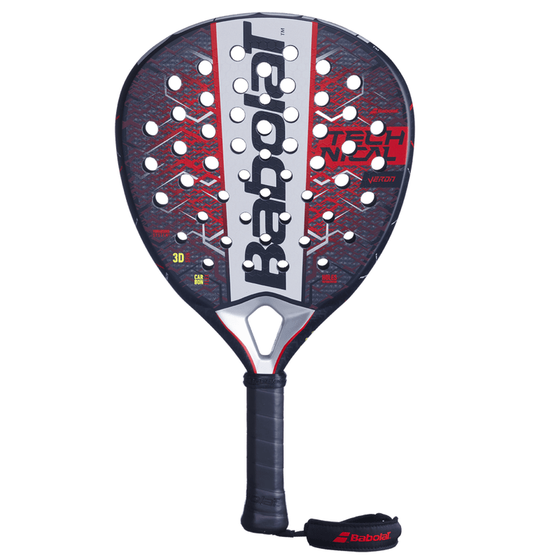 Load image into Gallery viewer, Demo of the Babolat Technical Veron 2025 Padel Racket (2.5) only for Padel players in Mumbai.
