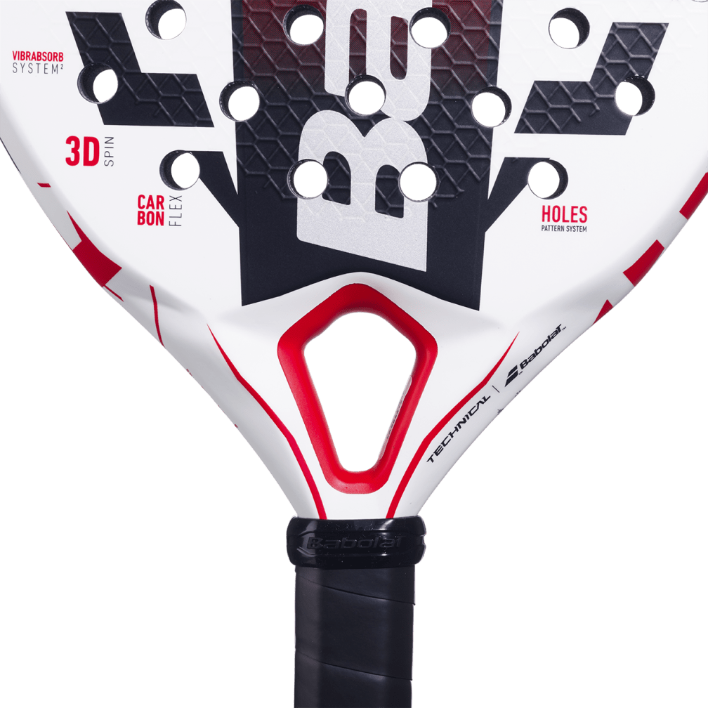 Baboloat Technical Veron Juan Lebron 2.5 Padel Racket close view