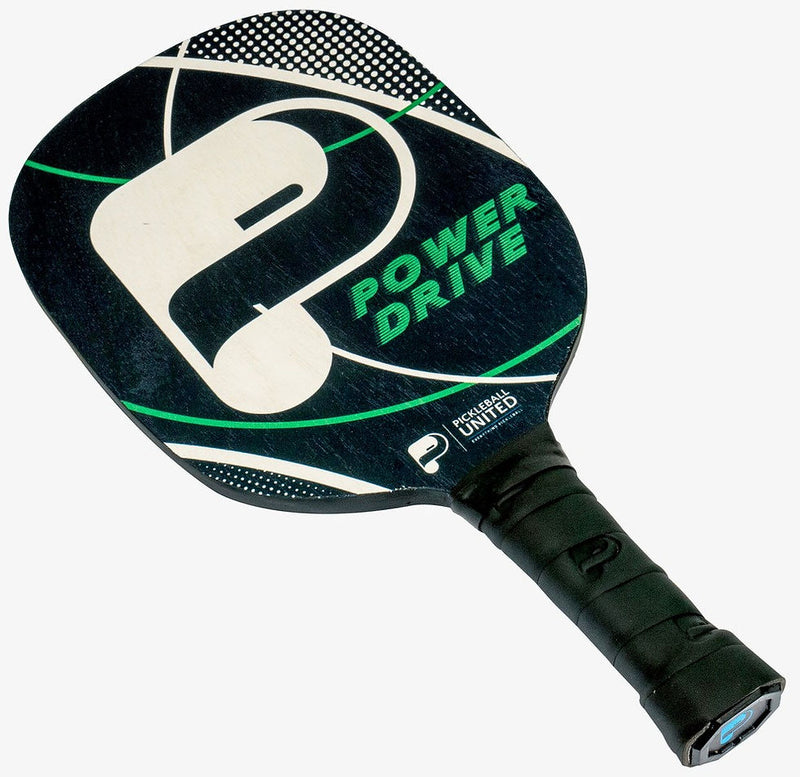 Load image into Gallery viewer, Pickleball United Power Drive Pickleball Paddle left side
