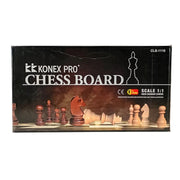 Konex CLS-1110 Wooden Chess Board