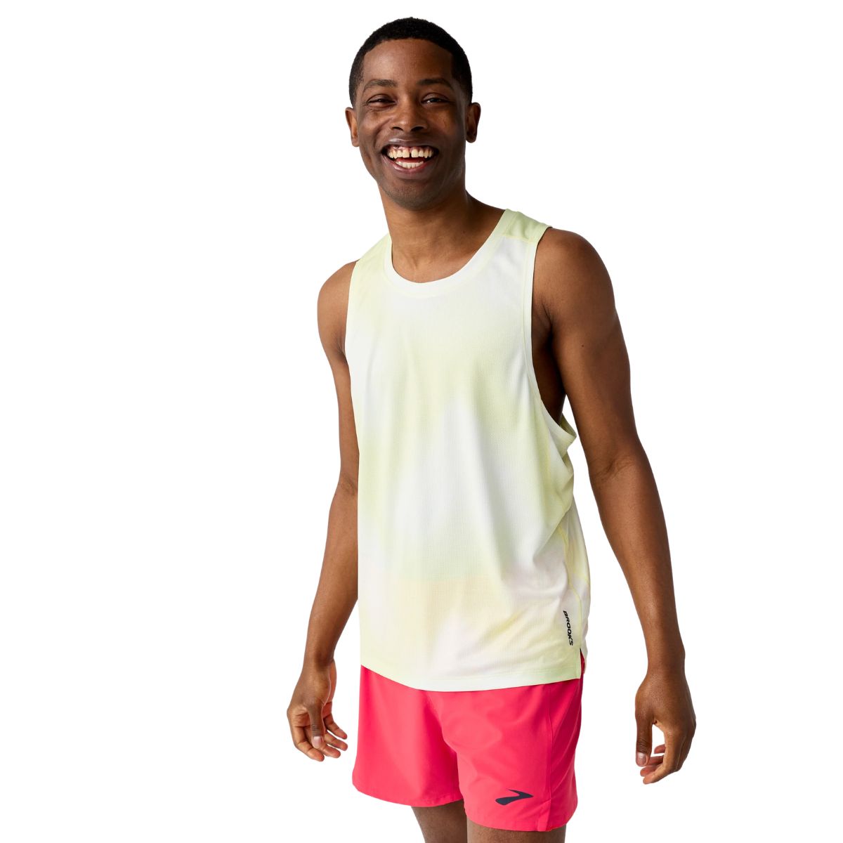 Brooks Dash Singlet Printed Running T-Shirt