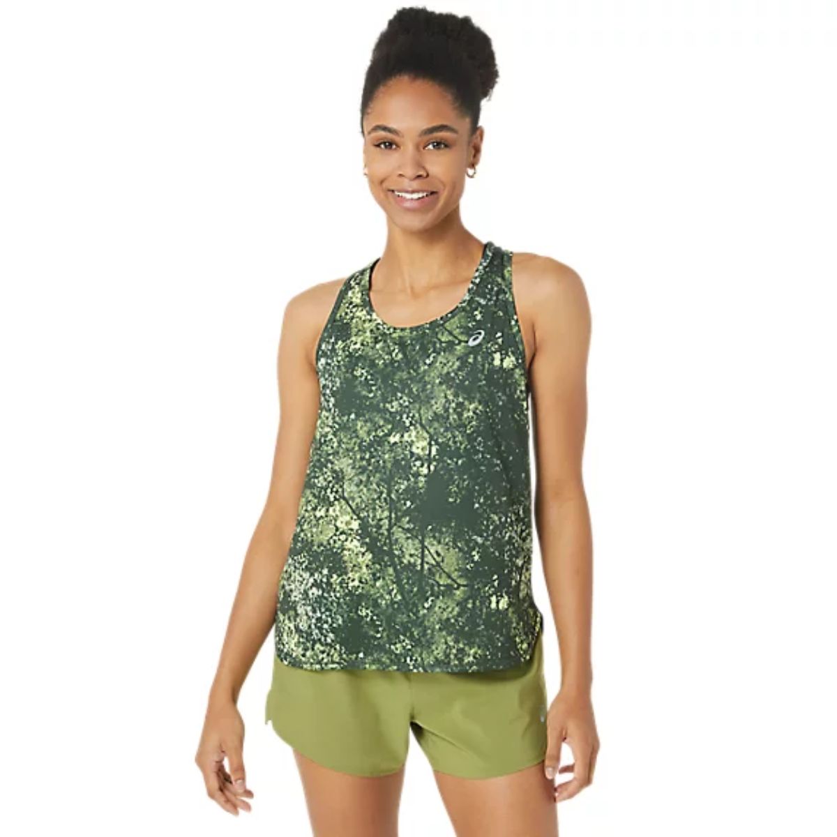 Asics All Cover Print  Running Tank Top