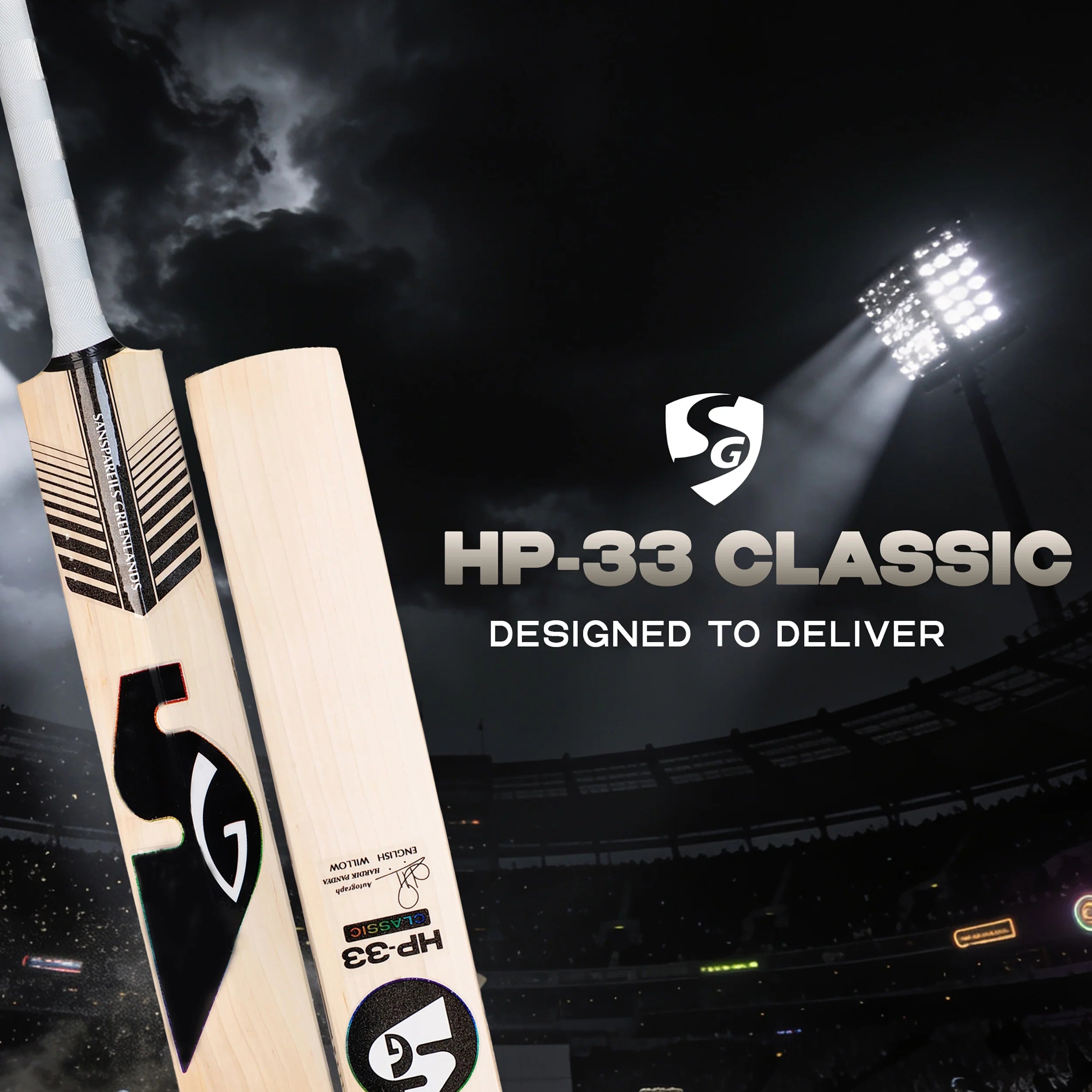 SG HP-33 Classic English Willow Cricket Bat