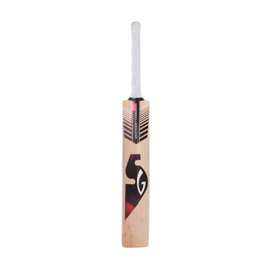 SG Century Classic English Willow Cricket Bat straight view