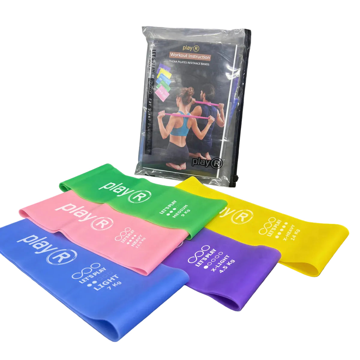 Play R  Resistance Band (Pack Of 5)
