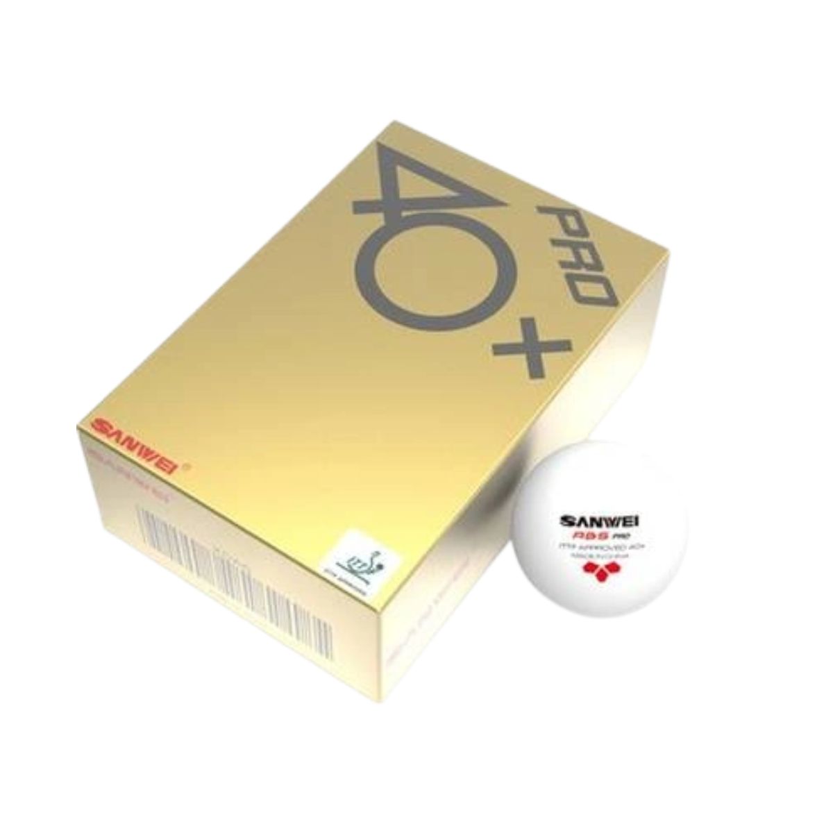 Sanwei 3 Star Abs Pro 40+ Table Tennis Ball
