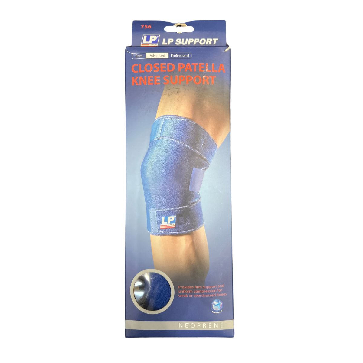 LP Knee Support Closed Patella