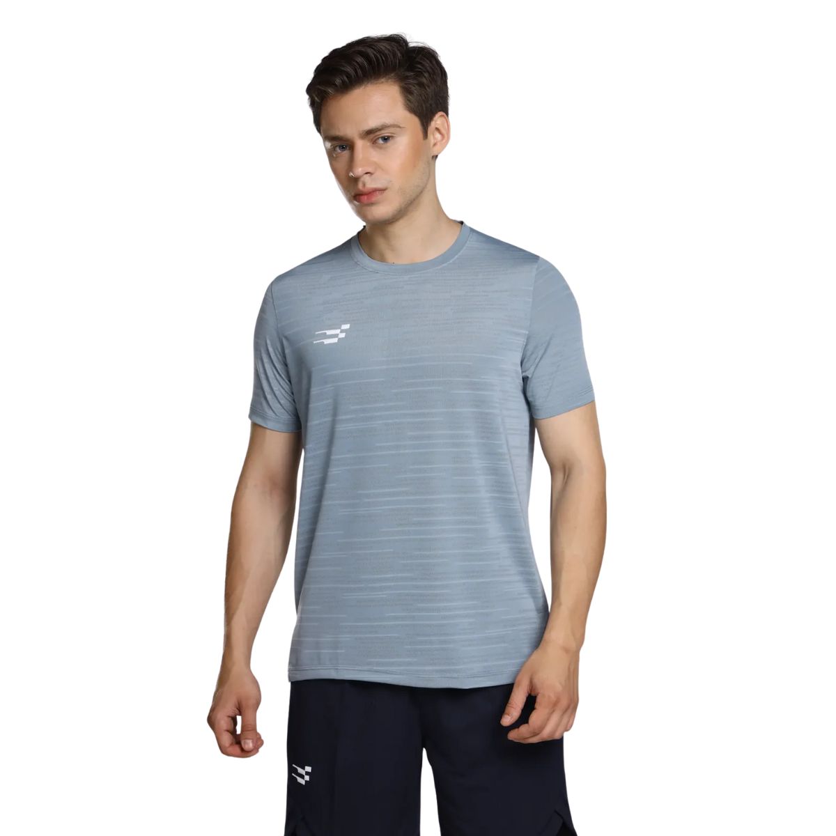 Sportiff Fit Gear-iron Round Neck T-shirt
