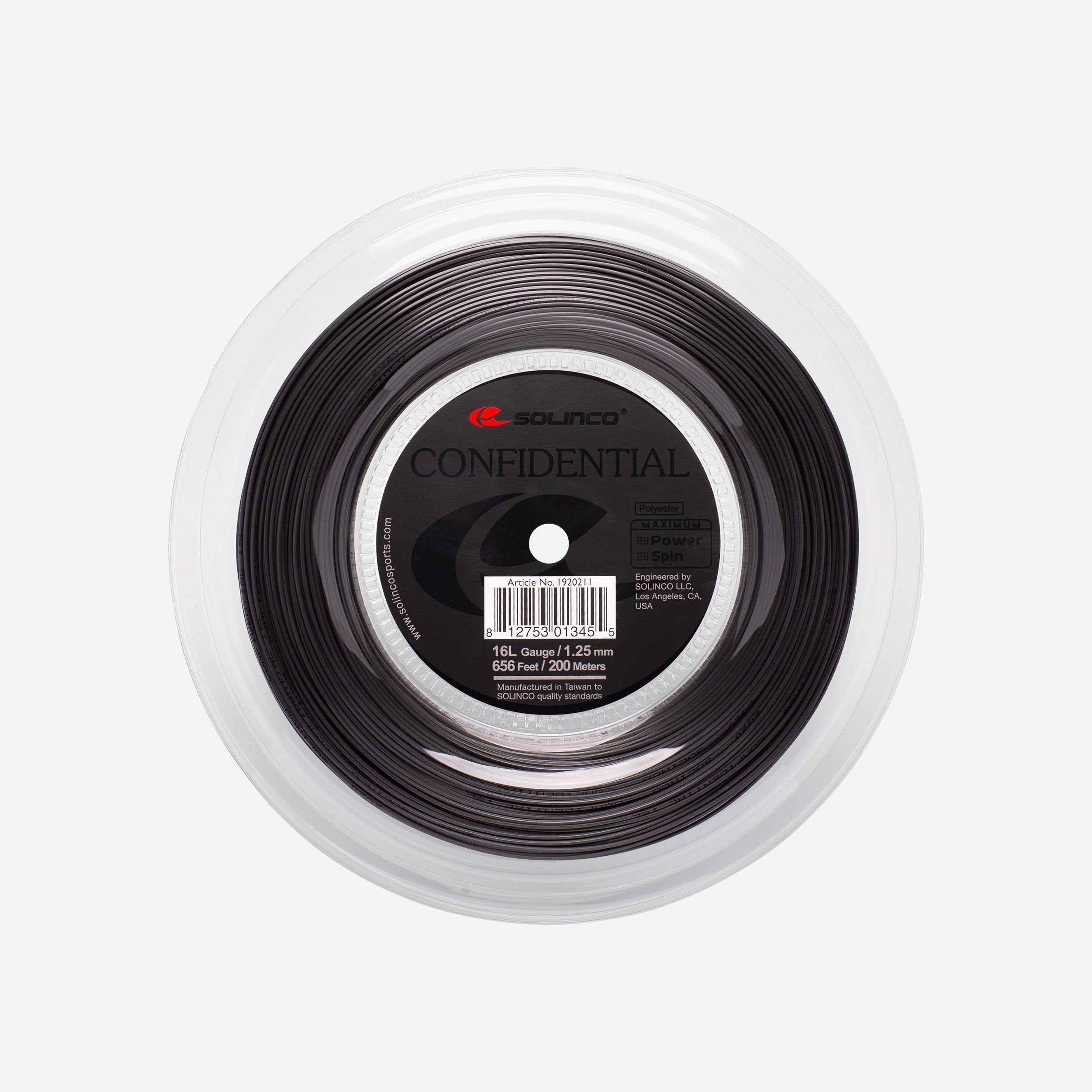 Solinco Confidential 16L Tennis String