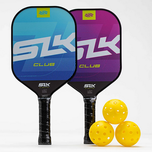 Selkirk SLK Club Pickleball Paddle Bundle (2 Paddles + 3 Balls)