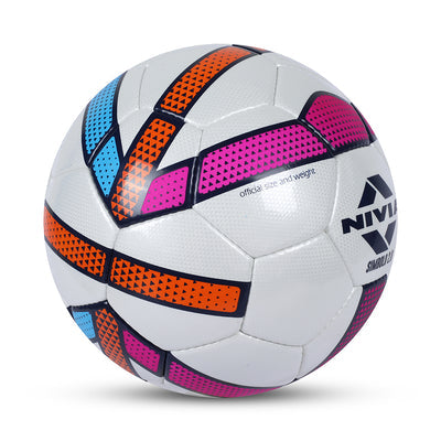 Load image into Gallery viewer, Nivia Symbolo Pu Football Ball In Multicolor 
