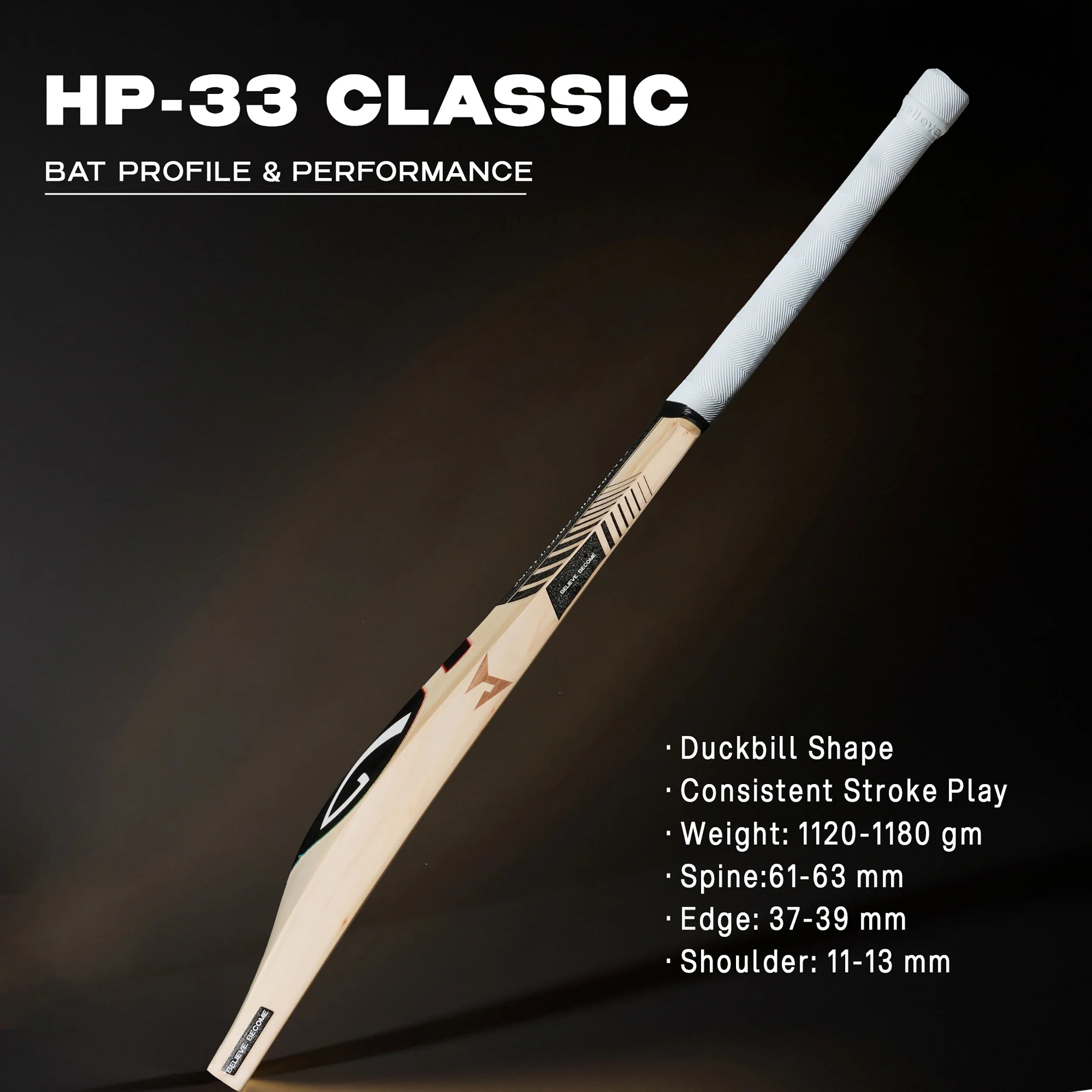 SG HP-33 Classic English Willow Cricket Bat