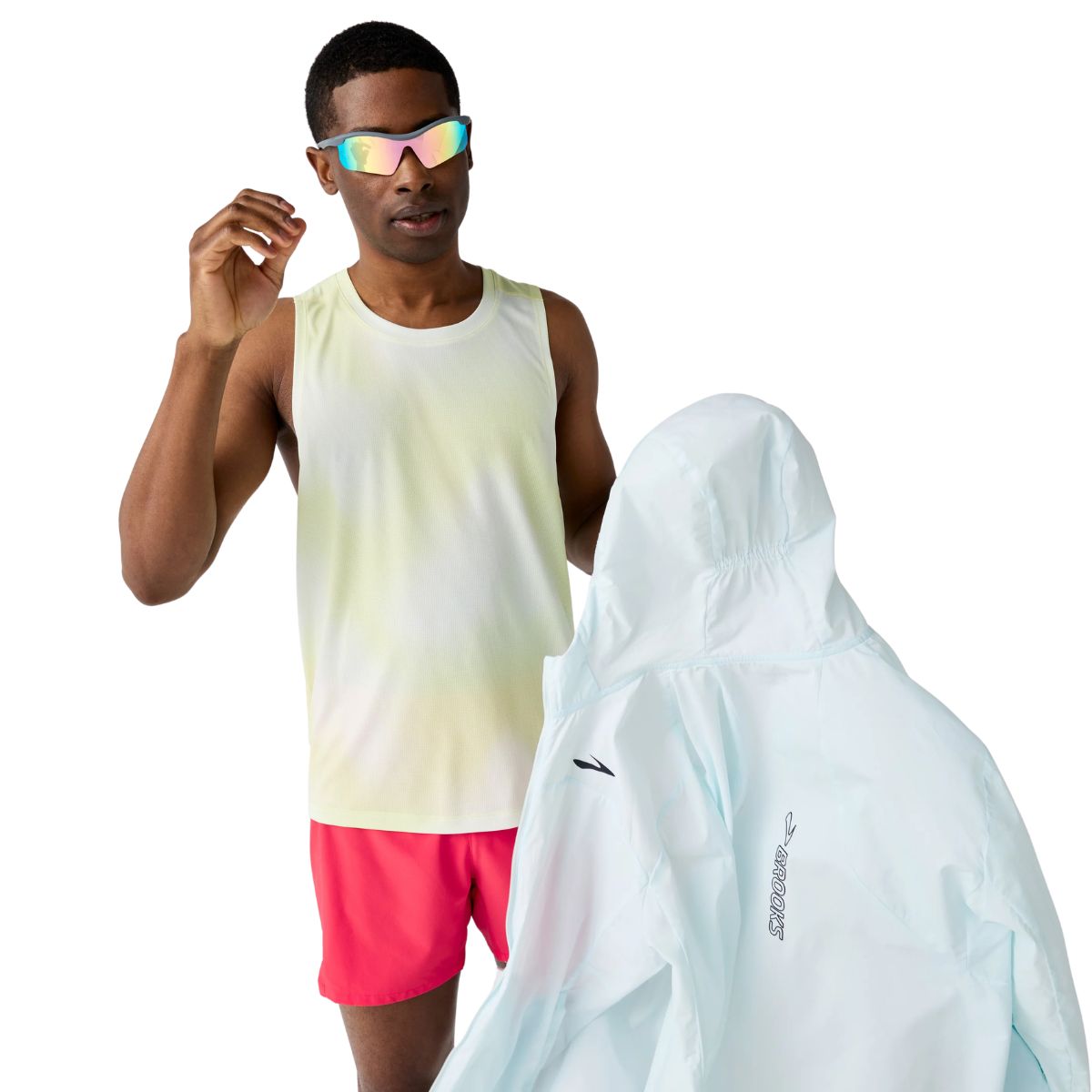 Brooks Dash Singlet Printed Running T-Shirt