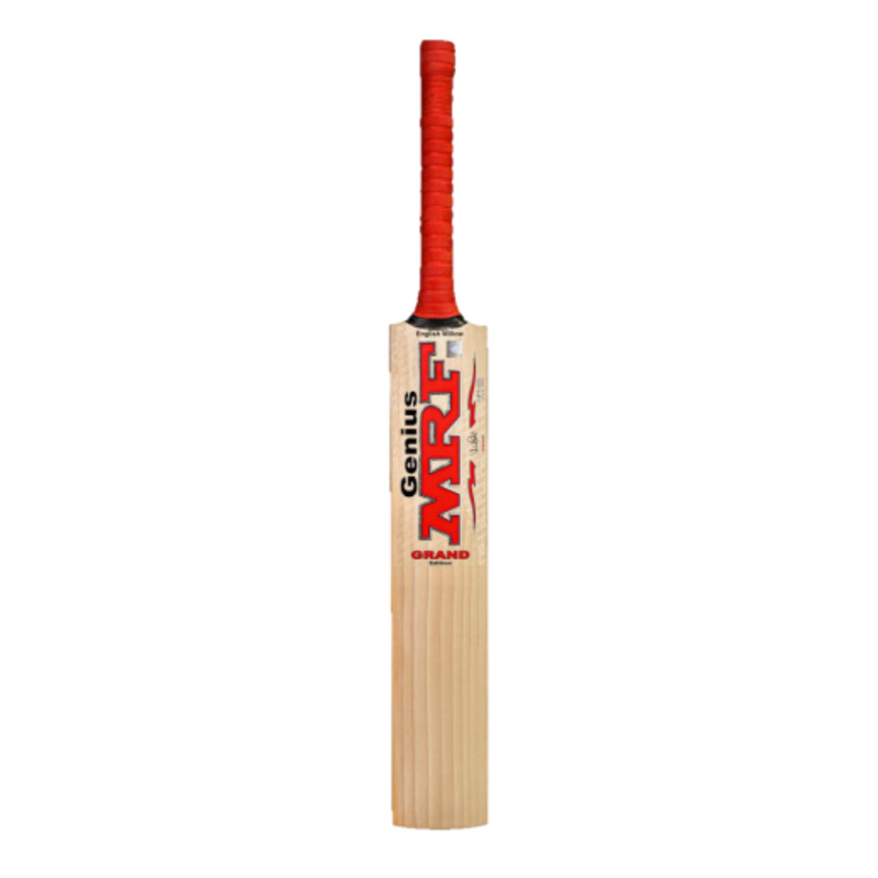 Load image into Gallery viewer, MRF Genius Grand JR Cricket Bat front image
