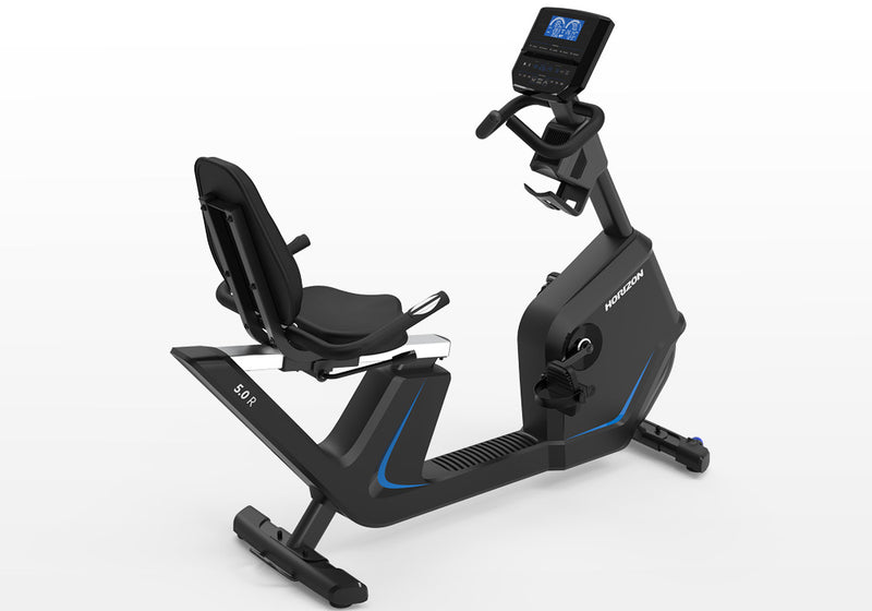 Load image into Gallery viewer, Horizon 5.0R Recumbent Bike
