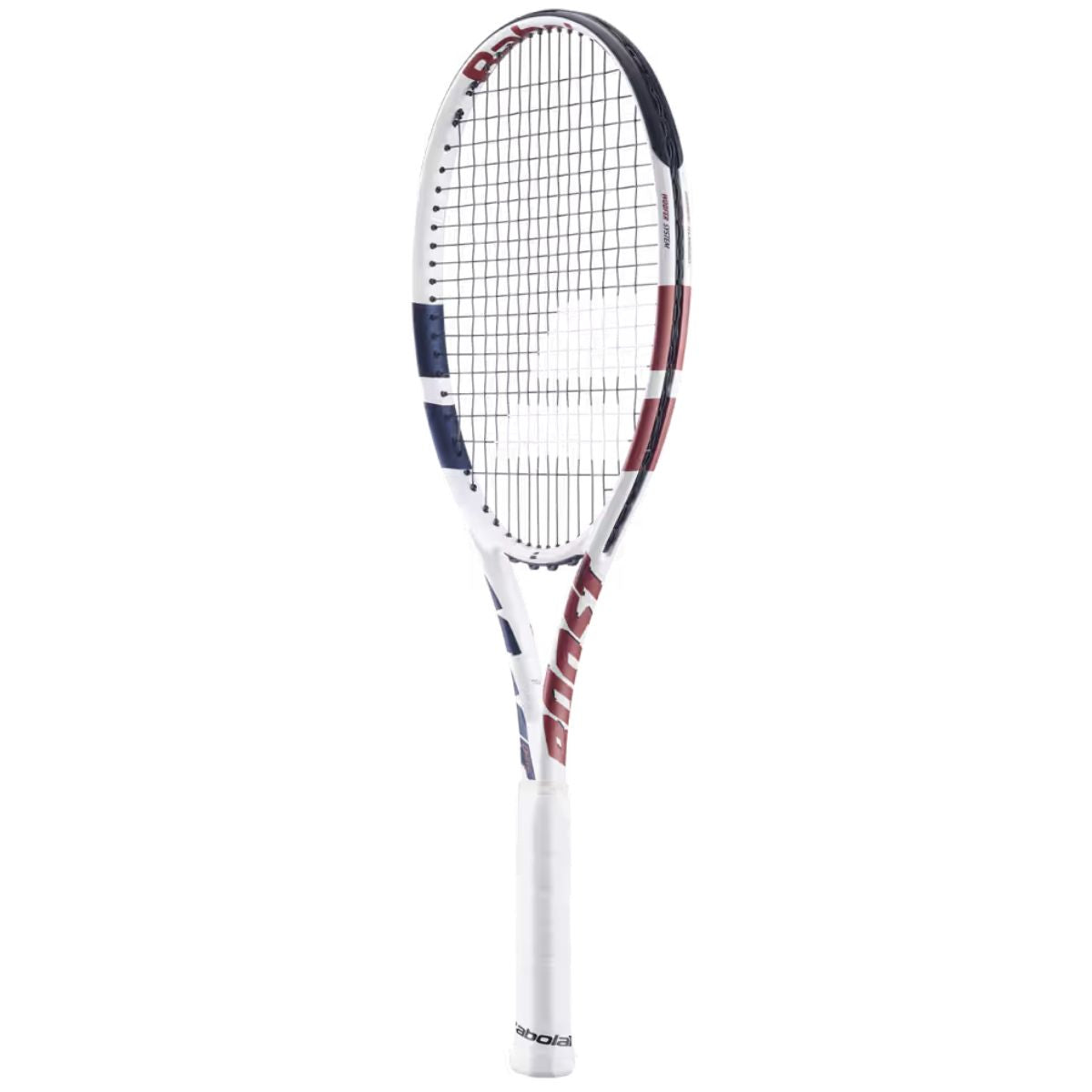 Babolat Boost Drive White Strung Tennis Racket (With Cover)