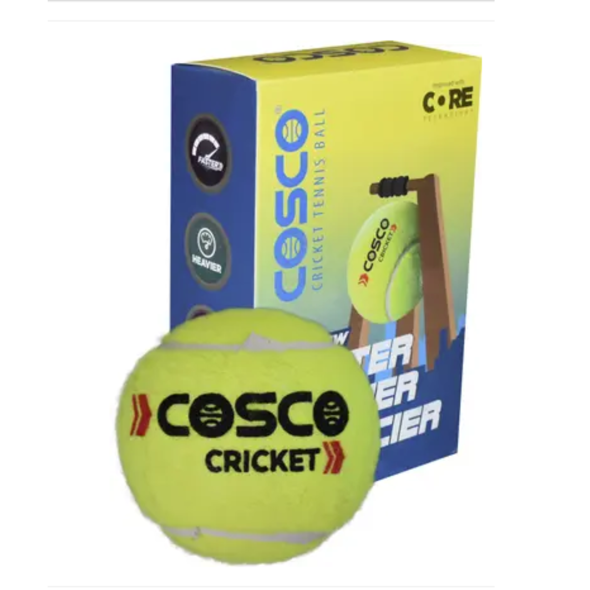 Cosco Tuff Cricket Tennis Ball
