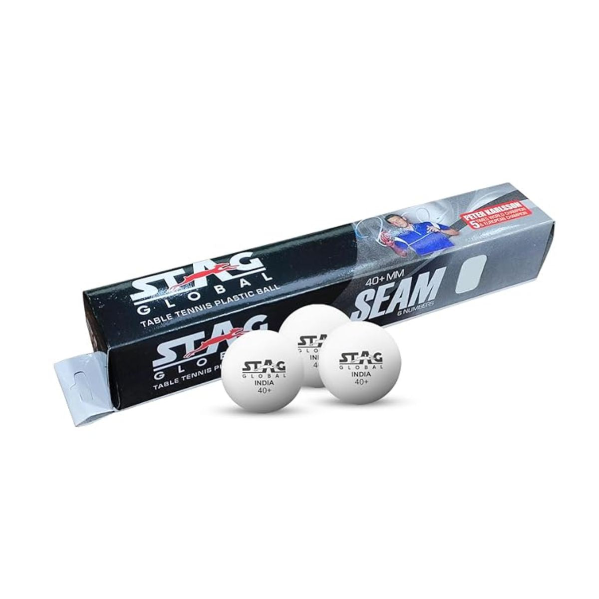 Stag Global Seam Plastic Table Tennis Ball