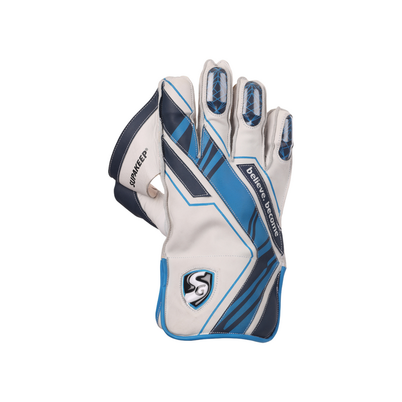 Load image into Gallery viewer, SG Supakeep Wicket Keeping Gloves Back Image
