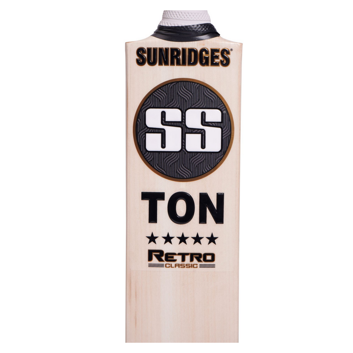 SS Ton Retro Classic English Willow Cricket Bat Logo Image