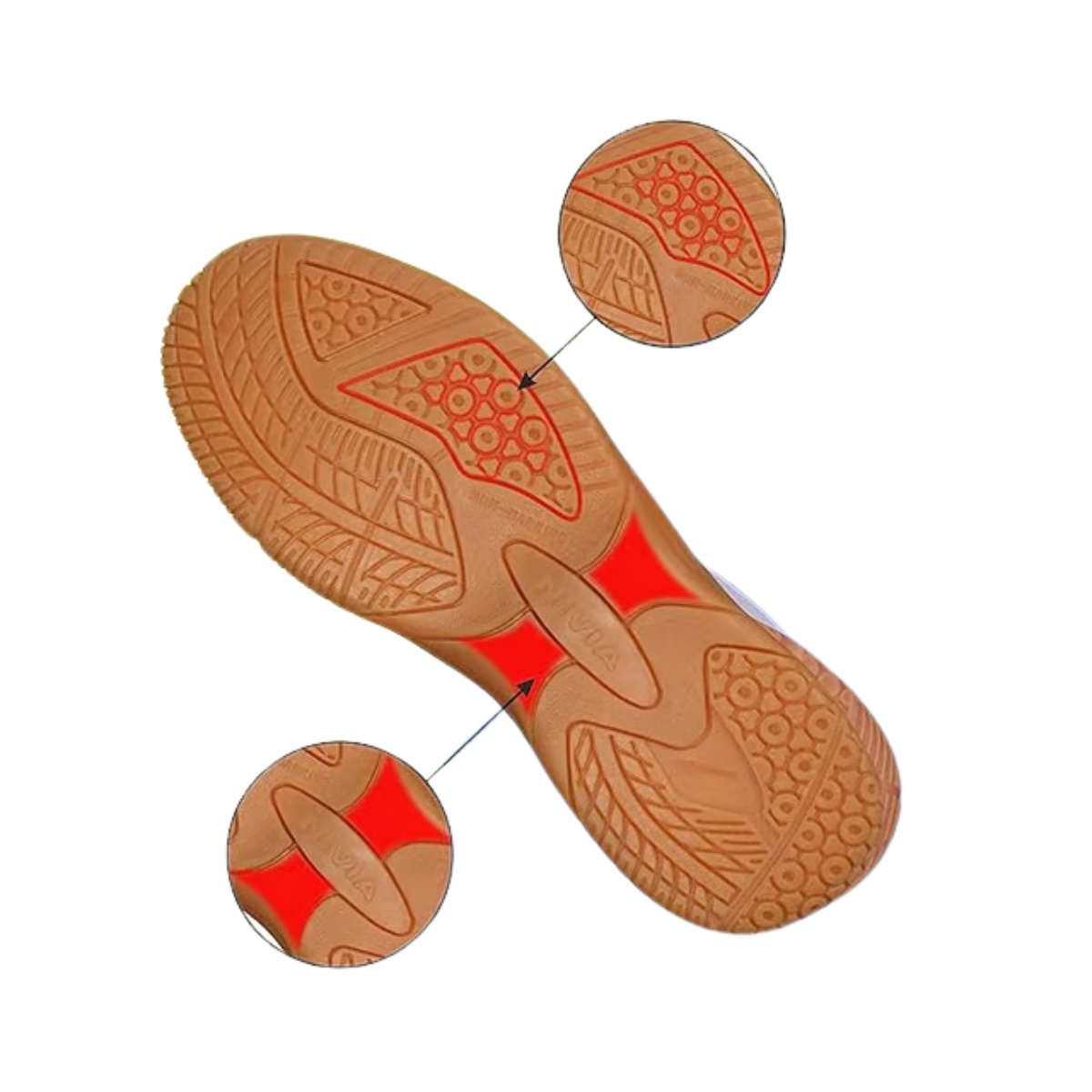 Nivia HY Court Kids 2.0 Badminton/Squash Shoes