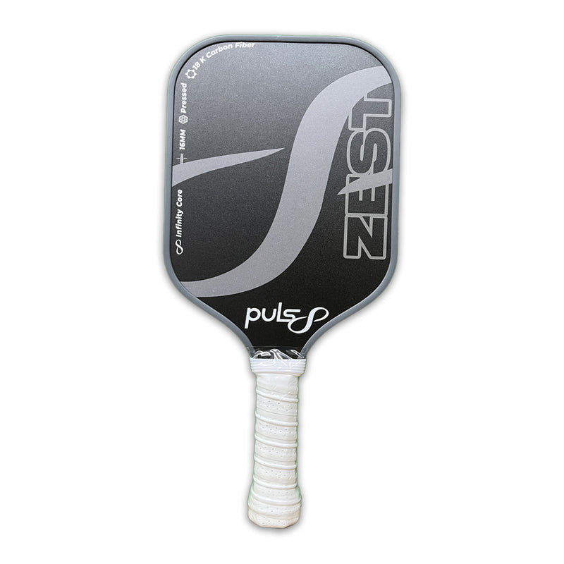 Load image into Gallery viewer, Puls8 Zest Cold Pressed Pickleball Paddle front view
