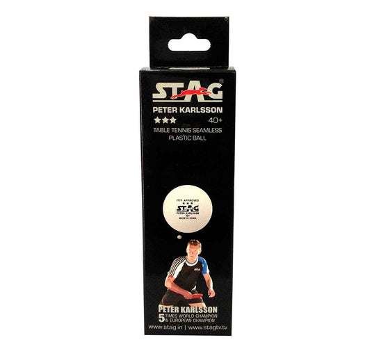 Stag 3 Star 40+ Plastic Table Tennis Ball