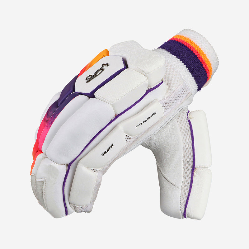 Load image into Gallery viewer, Kookaburra Aura Pro Players Cricket Batting Gloves
