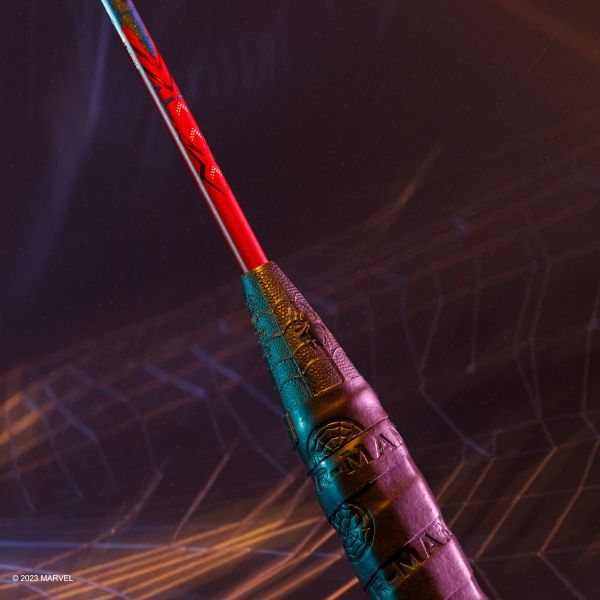 VICTOR SPIDER-MAN Unstrung Auraspeed Badminton (Unstrung)Racket (W/H Gift Box Set)