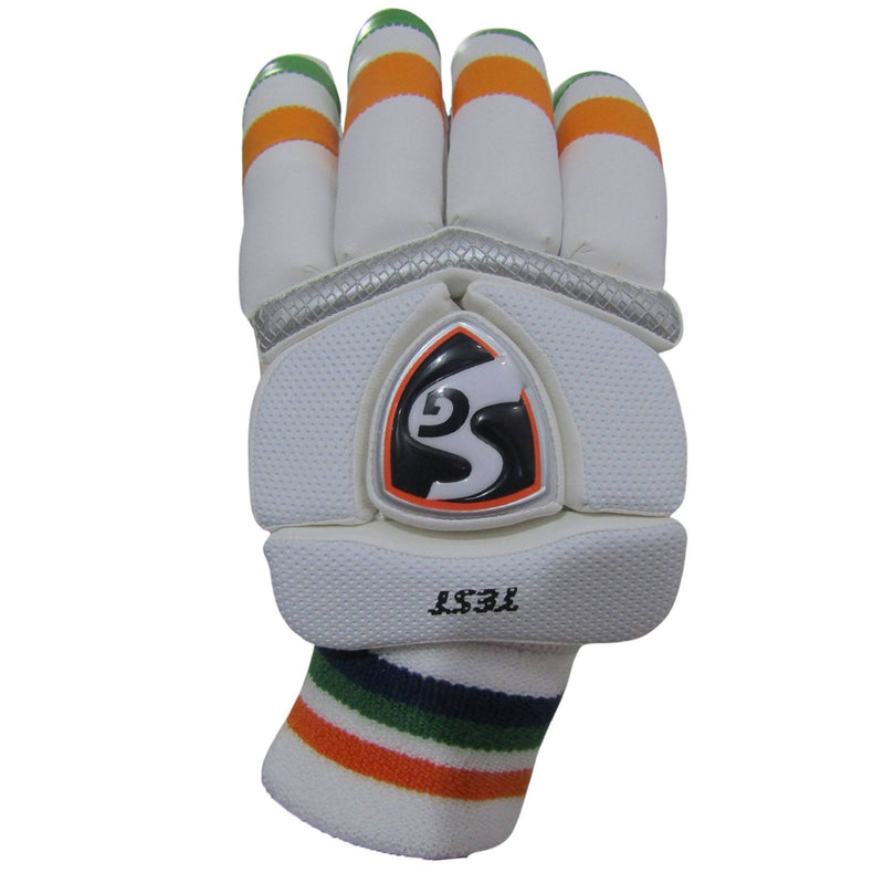 Load image into Gallery viewer, SG Test India Cricket Batting Gloves Back iMAGE
