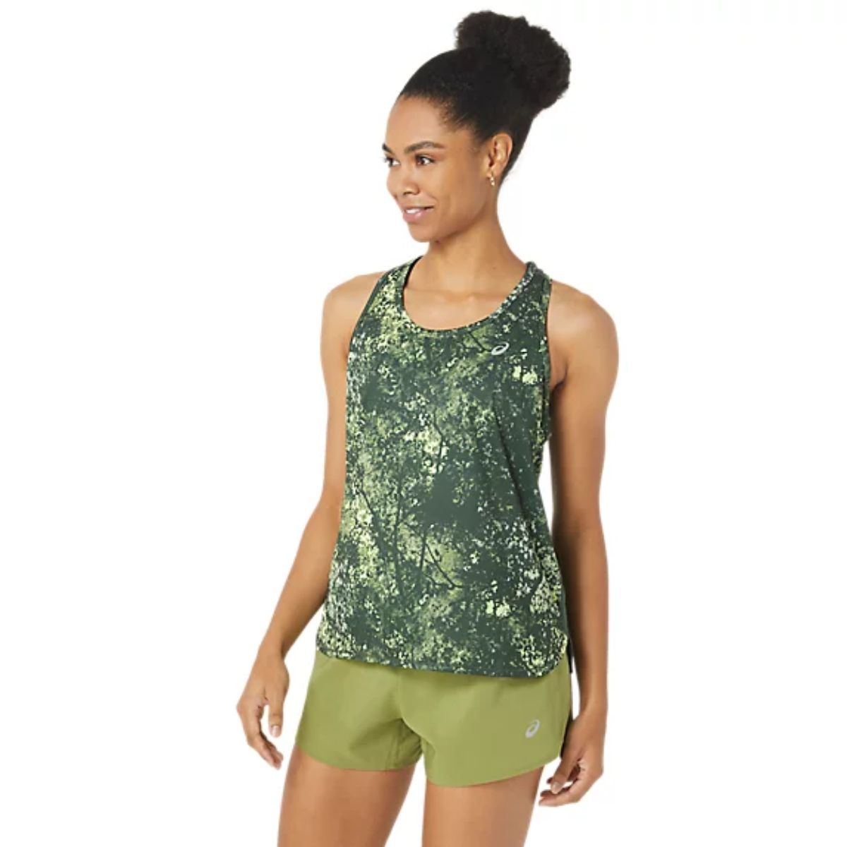 Asics All Cover Print  Running Tank Top