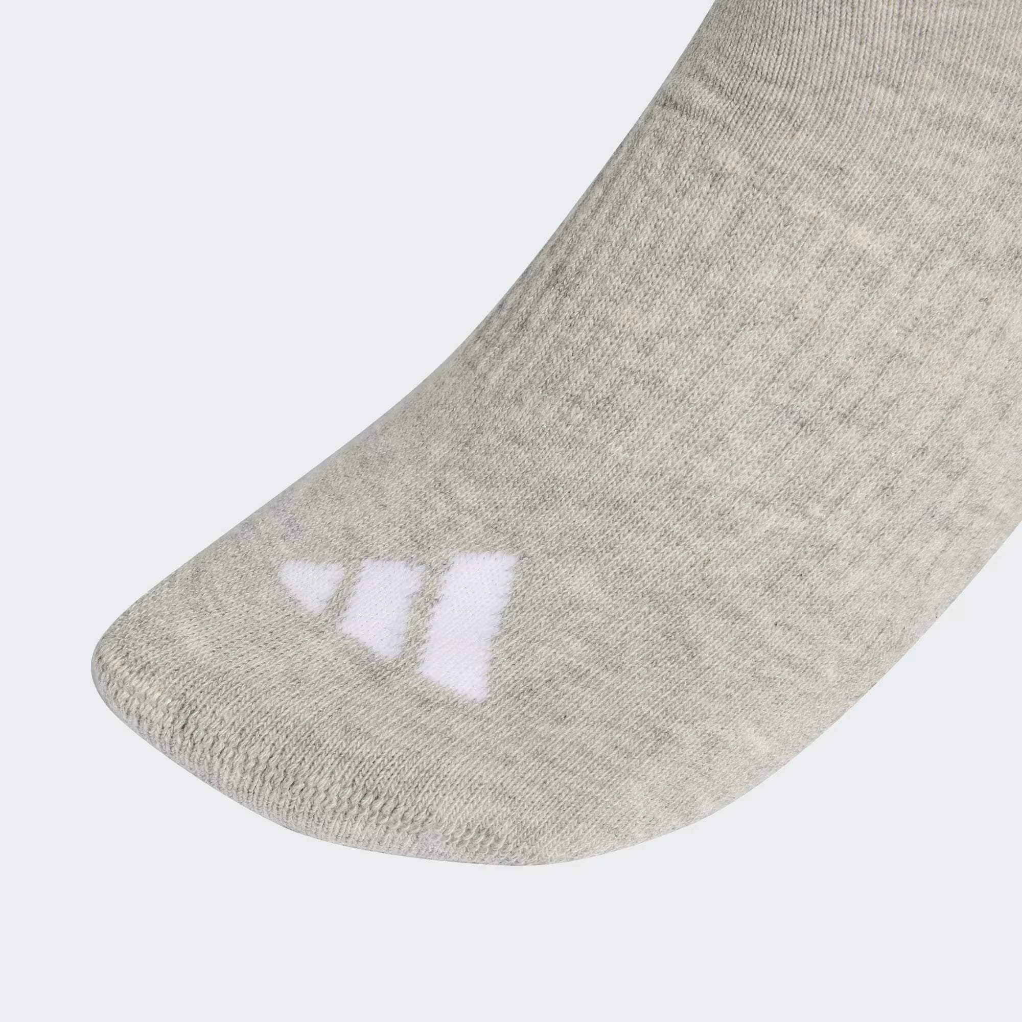 Adidas 3 Stripes Cushioned Sportswear Mid Cut Socks 3 Pair
