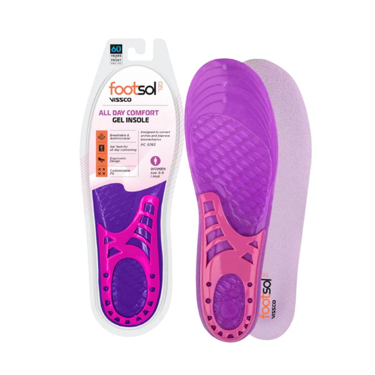 Vissco All Day Comfortable Gel Insole